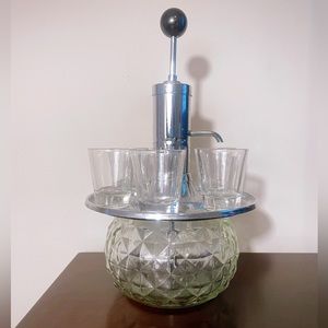 Vintage Crystal Shot Dispenser